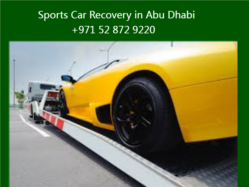 Sports Car Recovery in Abu Dhabi