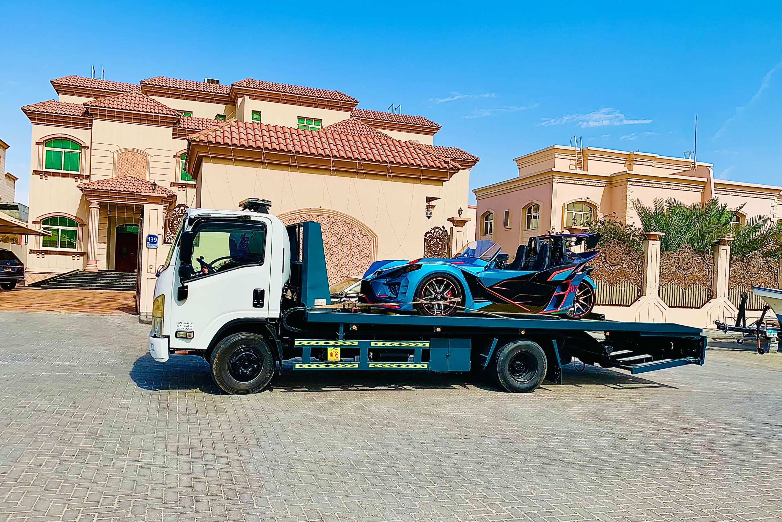 Sports Car Recovery in Abu Dhabi